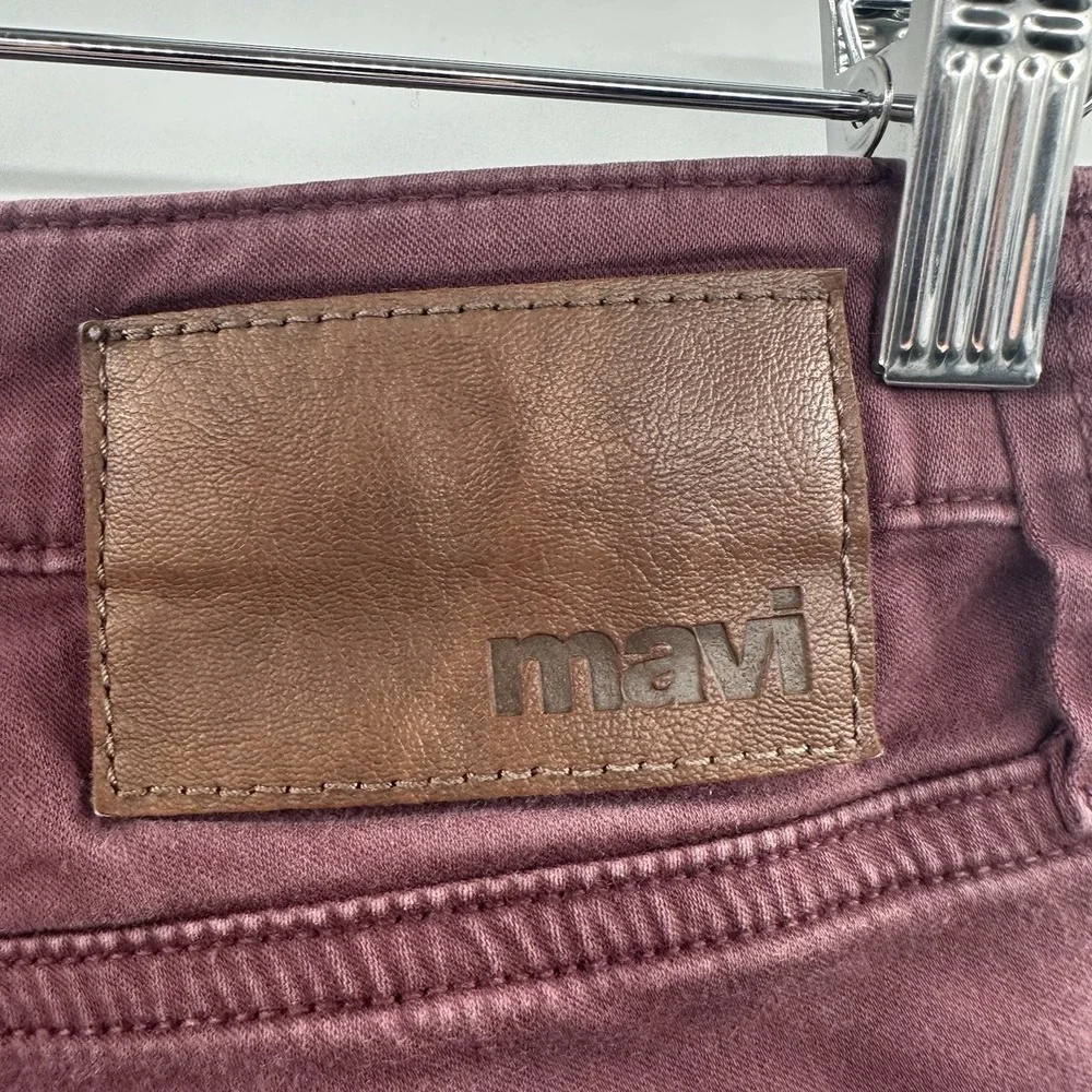 Mavi Jeans Pants Mens 30x32 Zach Straight Leg Khaki Work Preppy‎ Casual Purple